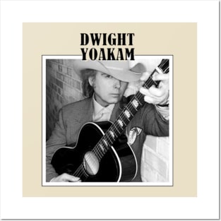 Dwight Yoakam / Country Retro Posters and Art